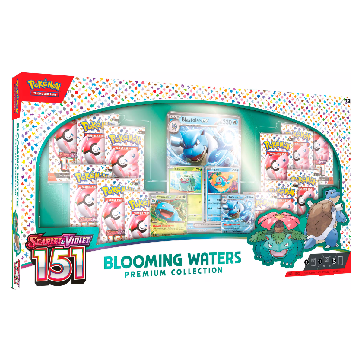 Pokemon Scarlet & Violet 151 - Blooming Waters Premium Collection Case