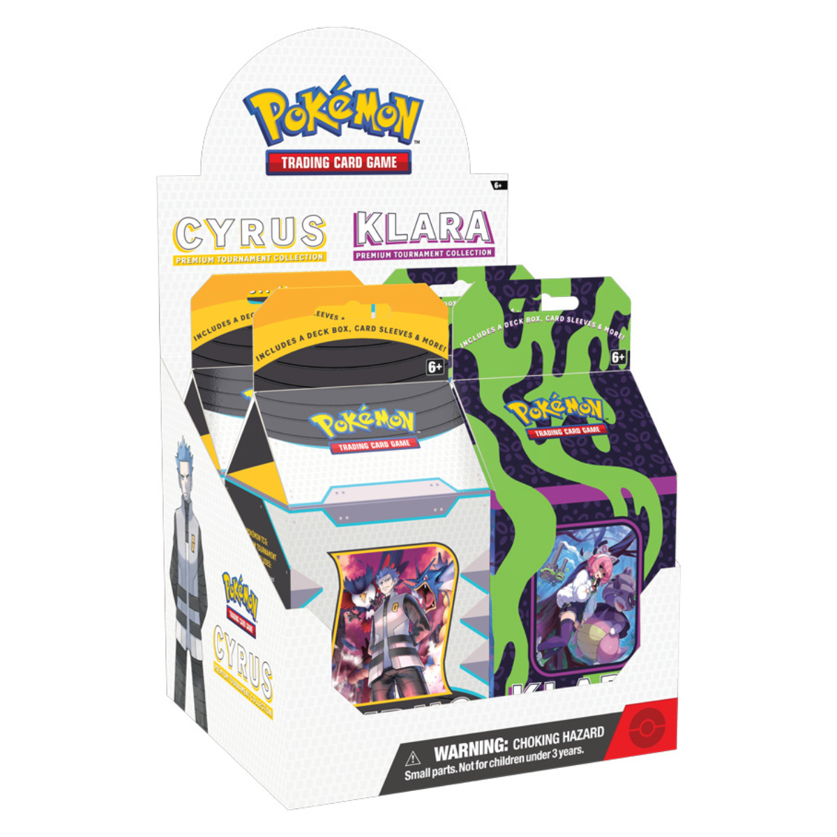 Pokemon Cyrus/Klara Premium Tournament Collection Display