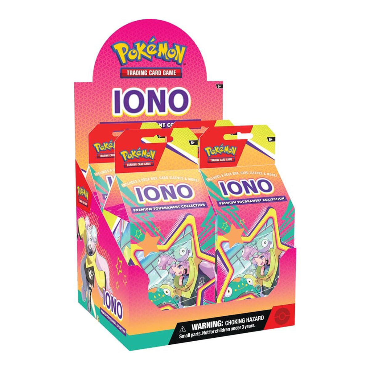 Pokemon Iono Premium Tournament Collection Case