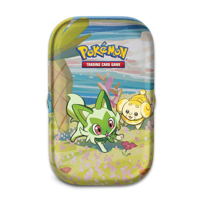 Pokemon Paldea Friends Mini Tin Display