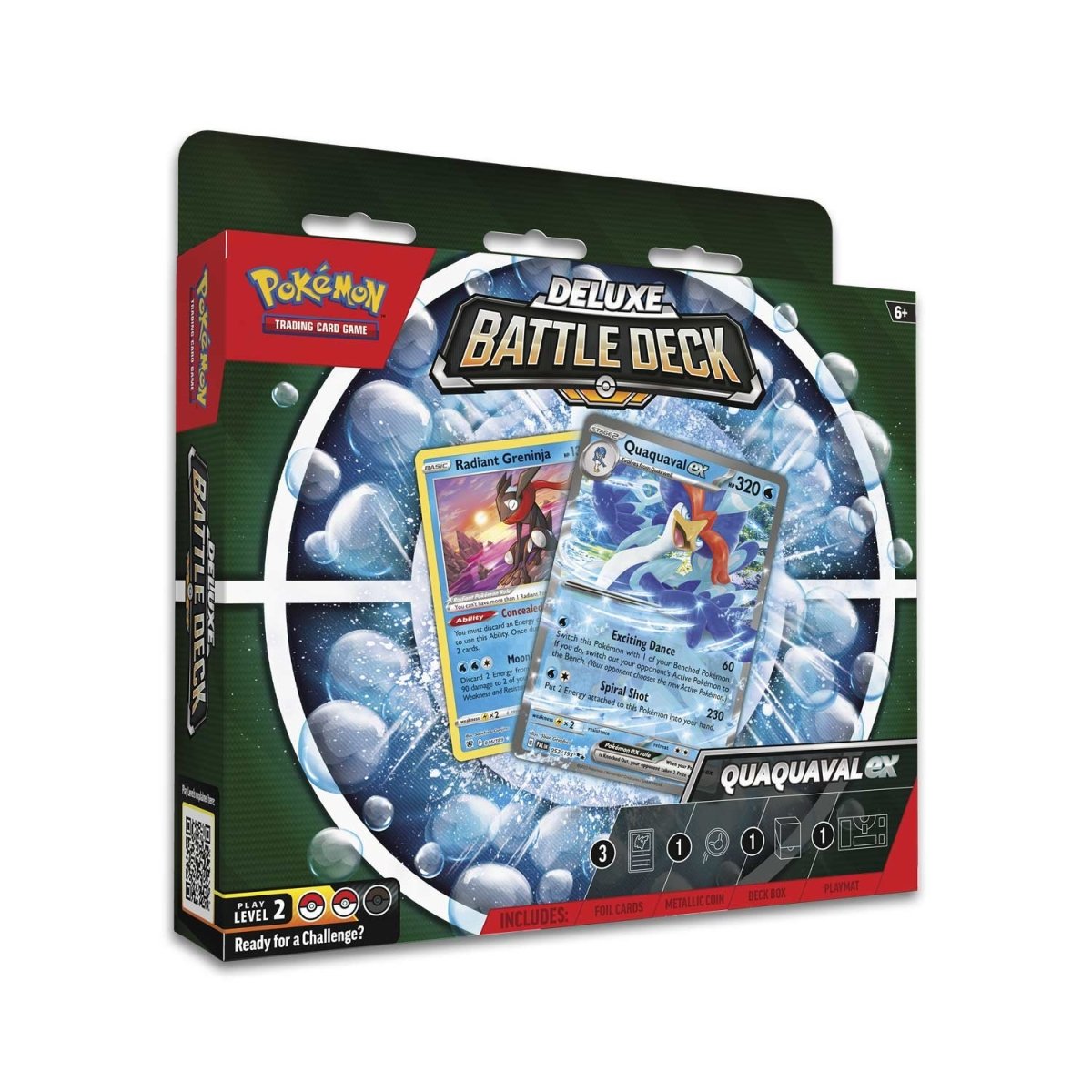 Pokemon TCG: Quaquaval ex Deluxe Battle Deck