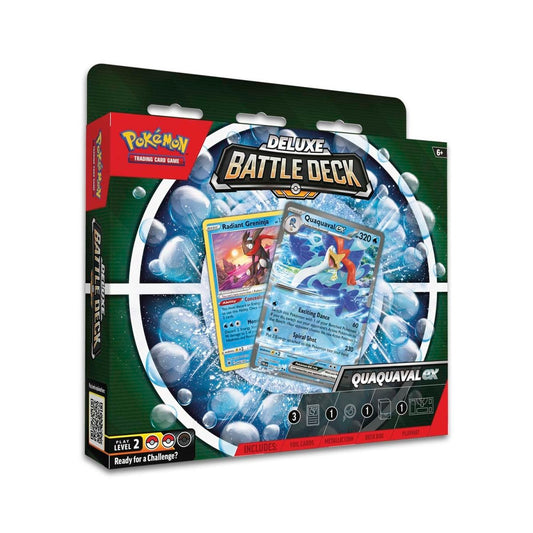 Pokemon TCG: Quaquaval ex Deluxe Battle Deck