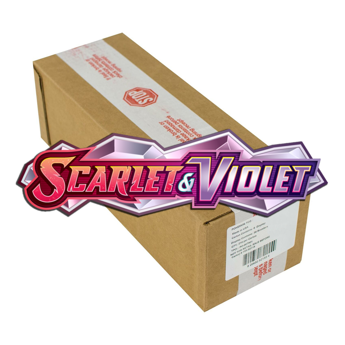 Pokemon Scarlet & Violet Booster Box Case