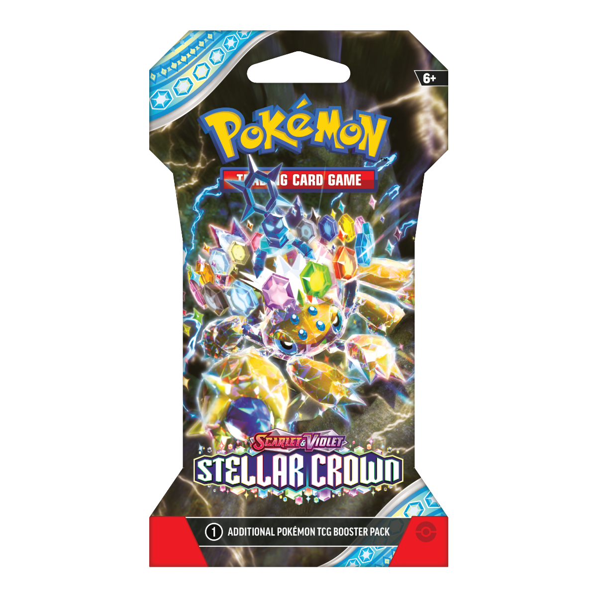 Pokemon Stellar Crown Sleeved Booster Pack