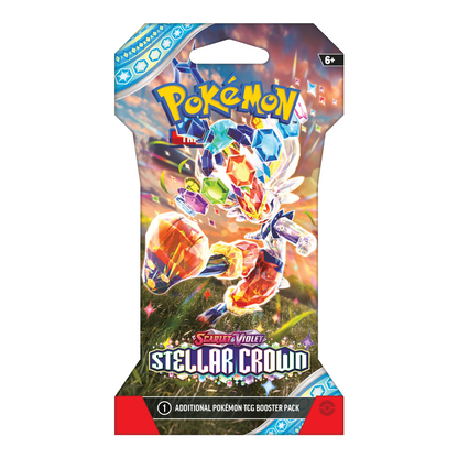 Pokemon Stellar Crown Sleeved Booster Pack