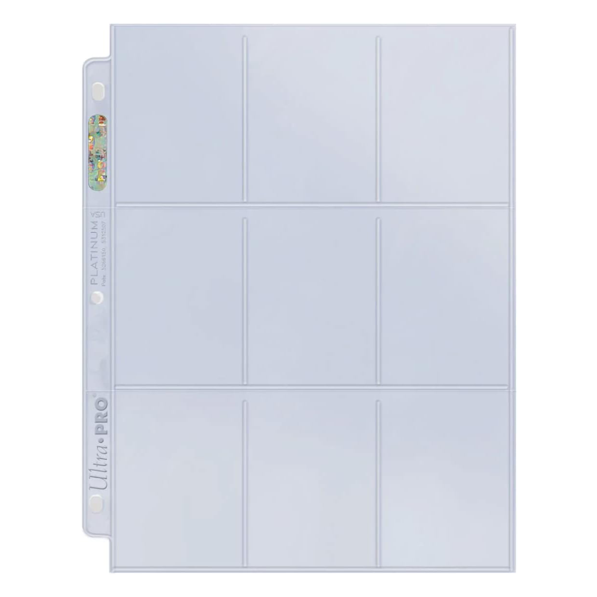 Ultra PRO Platinum Series 9-Pocket Pages - 100 Pages