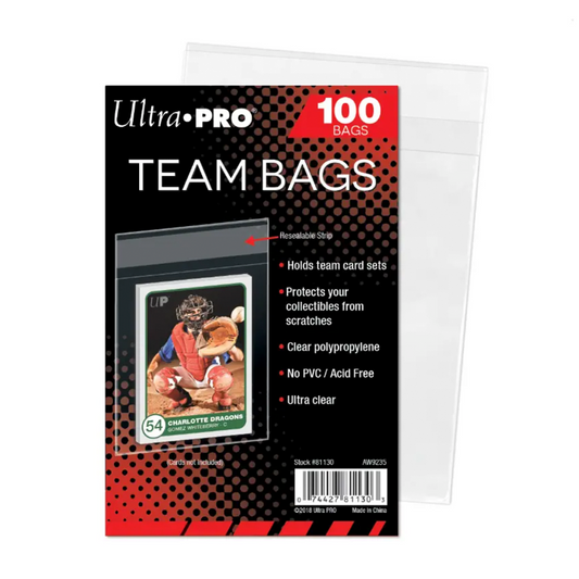 Ultra PRO Team Bags - Resealable Sleeves